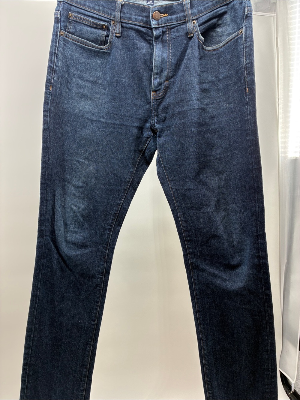 J. Crew Slim Straight Dark Indigo Jeans